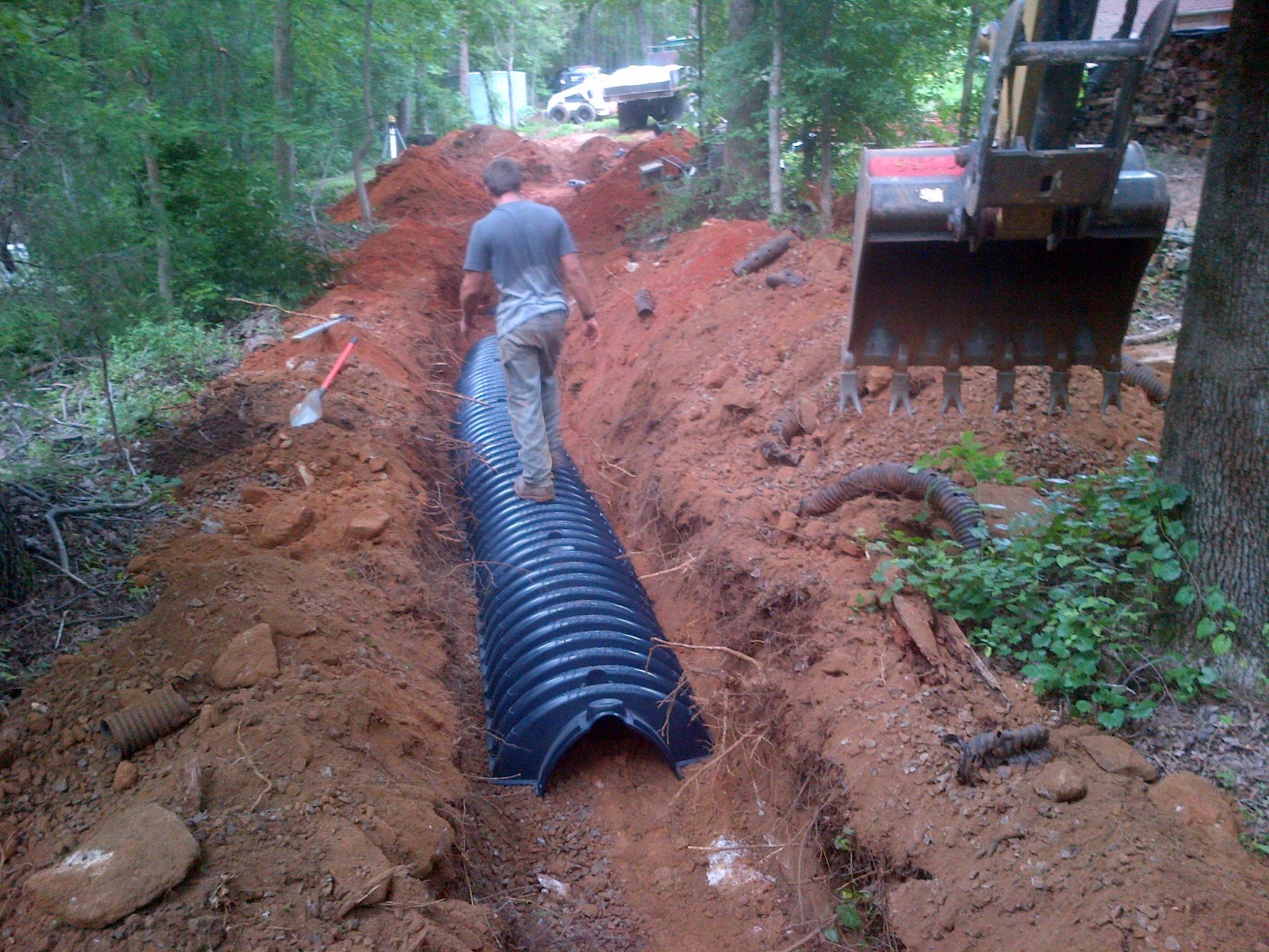 Picture of Drain Field Repair - Greene Tree and Construction, LLC